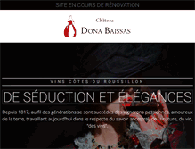 Tablet Screenshot of donabaissas.com